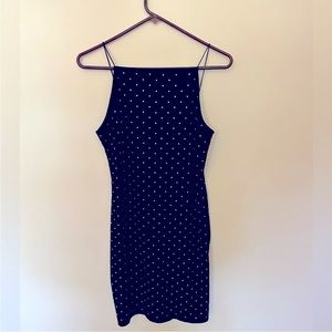 H&M mini black dress